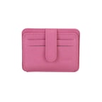 Lenora Pembe Kadın Deri Kartlık