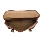 Leonel Kahve Vintage Deri Evrak Çantası