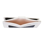 Lerona Beyaz Deri Kartlık