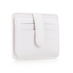 Lerona Beyaz Deri Kartlık