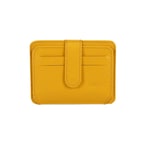 Lerona Sarı Kadın Deri Kartlık