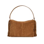 Letisya Taba Kadın Püsküllü Süet Çanta