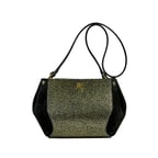 Lora Kadın Yılan Baskılı Deri Gece Çantası