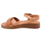 Lou Taba Kadın Deri Sandalet