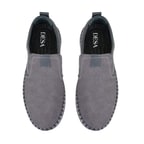 Lowell Gri Erkek Günlük Nubuk Deri Ayakkabı