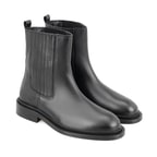 Luana Siyah Kadın Deri Bot