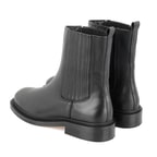 Luana Siyah Kadın Deri Bot