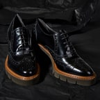 Luca Grossi Beata Siyah Kadın Topuklu Klasik Ayakkabı