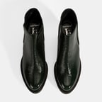 Luca Grossi Kadın Yeşil Platform Topuklu Rugan Bot