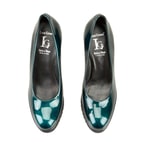 Luca Grossi Kadın Yeşil Topuklu Klasik Ayakkabı