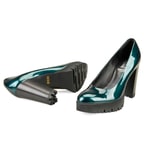 Luca Grossi Kadın Yeşil Topuklu Klasik Ayakkabı
