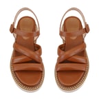 Luca Grossi Rachele Taba Kadın Ayarlanabilir Tokalı Sandalet