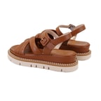 Luca Grossi Rachele Taba Kadın Ayarlanabilir Tokalı Sandalet