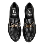 Luca Grossi Siyah Kadın Deri Günlük Ayakkabı