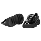 Luca Grossi Siyah Kadın Deri Loafer Ayakkabı