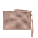 Madellino Pudra Kadın Deri Clutch