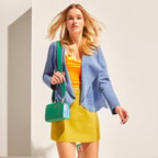 Magenta Kadın Şal Yaka Süet Ceket