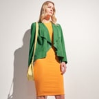 Magenta Kadın Şal Yaka Süet Ceket