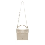 Mandy Krem Kadın Deri El Çantası