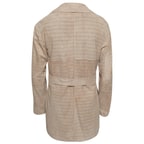 Marita Kadın Süet Perfore Trençkot