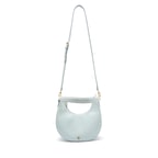 Marriva Buz Mavisi Kadın Kroko Baskılı Deri El Çantası 