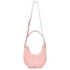 Marriva Pembe Kadın Kroko Baskılı Deri El Çantası 