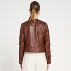 Marry Konyak Kadın Deri Ceket