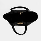 Mary Siyah Kadın Deri Alışveriş Çantası