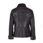 Matia Kahve Kadın Kürk Ceket