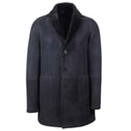 Mavi Diocleziano Erkek Kürk Kaban