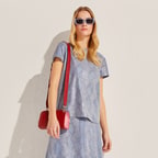 Mavi Grazia Kadın Deri Bluz