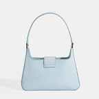 Mavi Kadın Deri Omuz Çantası