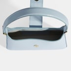 Mavi Kadın Deri Omuz Çantası