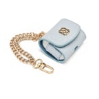 Mavi Zincir Detaylı Deri Airpods Pro Kılıfı