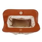 Melany Bej Kadın Hasır Omuz Çantası