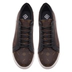 Mellas Siyah Kadın Monogram Spor Ayakkabı