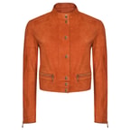 Mercan Kadın Süet Ceket