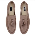 Miles Kahve Erkek Nubuk Deri Loafer