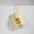 Mimoza Nakışlı Lavanta Kesesi