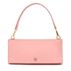 Miuna Pudra Kadın Rugan Deri El Çantası