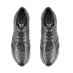 Monstex Siyah Erkek Deri Günlük Ayakkabı