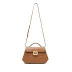 Monte Kadın Monogram Deri Omuz Askılı Çanta