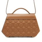 Monte Kadın Monogram Deri Omuz Askılı Çanta