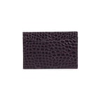 Mor Dukinea Kroko Baskılı Deri Kartlık