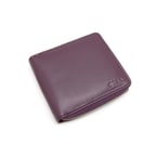 Mor Kadın Deri Cüzdan
