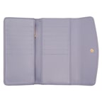 Mor Kadın Deri Cüzdan