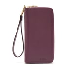 Mor Kadın Deri Cüzdan