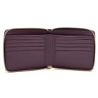 Mor Kadın Deri Cüzdan