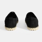 Moriya Siyah Erkek Deri Bağcıklı Günlük Ayakkabı