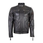 Nancy Vintage Erkek Deri Mont